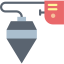 Plumb bob icon 64x64