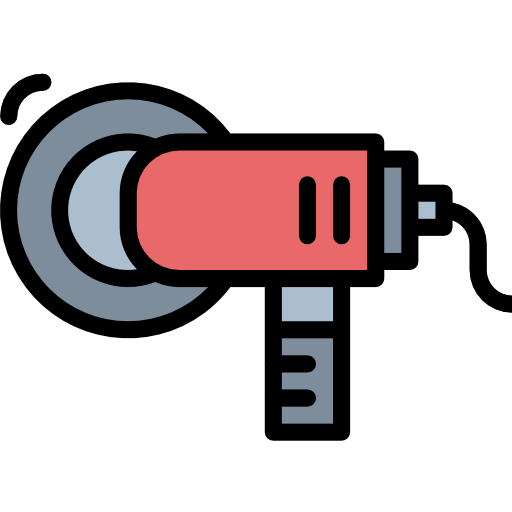 Angle grinder icon
