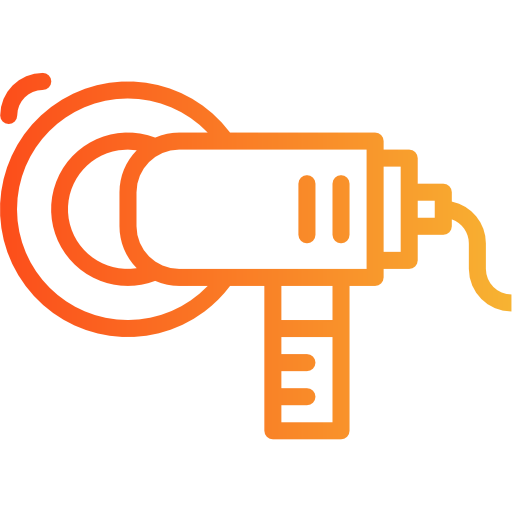 Angle grinder icon