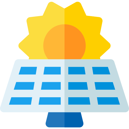 Solar panel icon