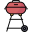 Barbecue grill Symbol 64x64