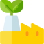 Green factory icon 64x64