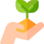 Plant tree icon 64x64
