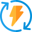 Renewable energy icon 64x64