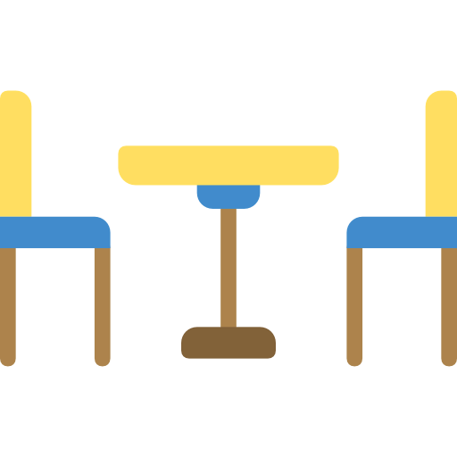 Dinner table icon