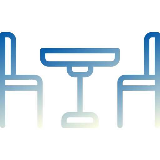 Dinner table icon