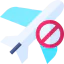No flight ícono 64x64