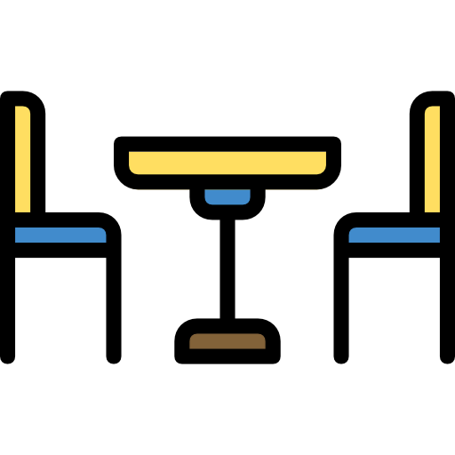 Dinner table icon