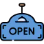 Open sign 图标 64x64