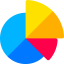 Pie chart icon 64x64