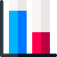 Bar chart icon 64x64