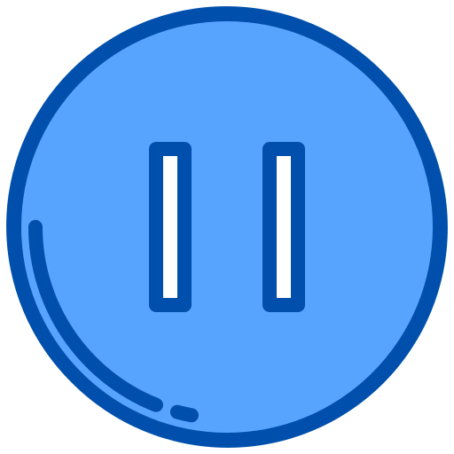 Pause button Symbol