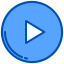Play button icon 64x64