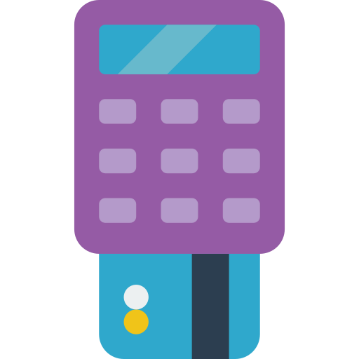 Card machine icon