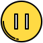 Pause button icon 64x64