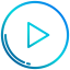 Play button icon 64x64