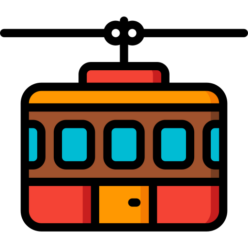 Cable car icon
