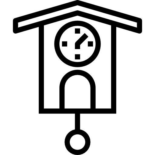 Cuckoo clock icon