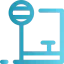 Bus stop icon 64x64