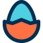 Boiled egg icon 64x64