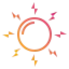 Sun icon 64x64