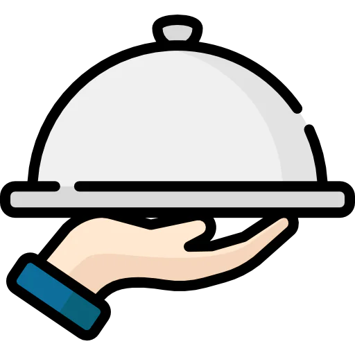 Serving dish icon