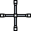 Cross wrench icon 64x64