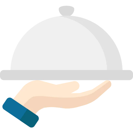 Serving dish icon