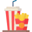 French fries icon 64x64