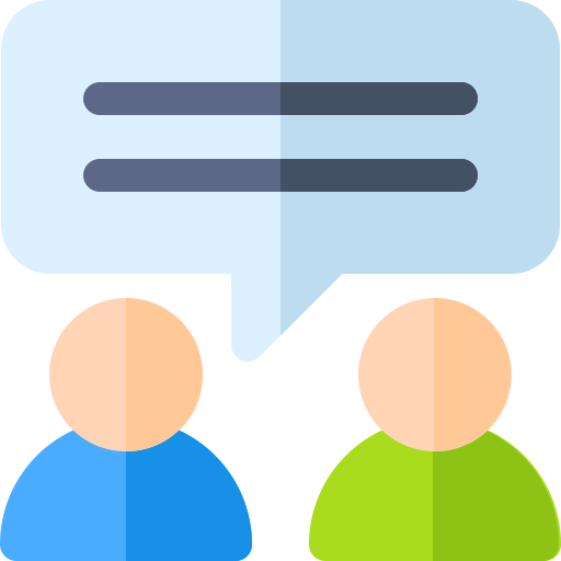 Talking icon