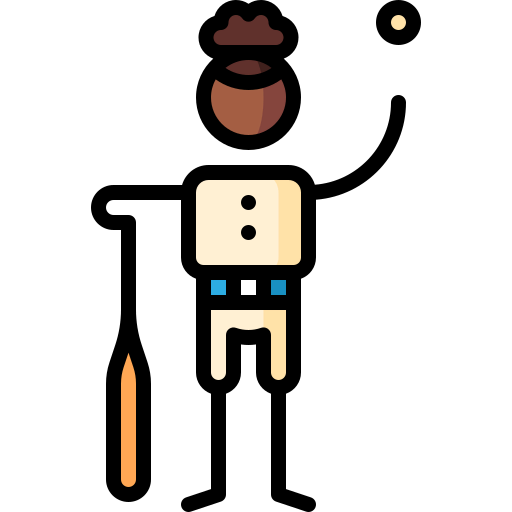 Baseball player icon