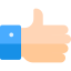 Thumb up icon 64x64