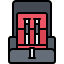 Baby car seat icon 64x64