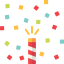 Confetti icon 64x64