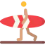 Surfing icon 64x64
