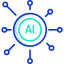 Artificial intelligence icon 64x64