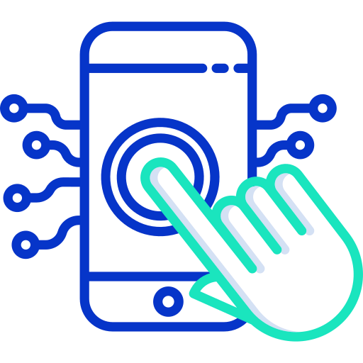 Touch screen icon