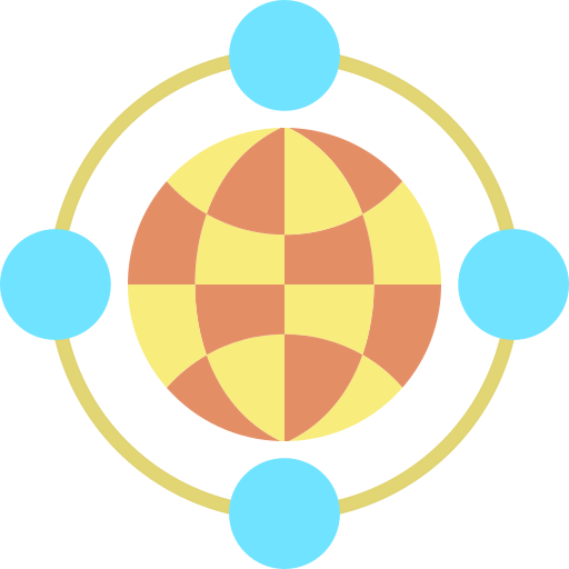 Global network icon