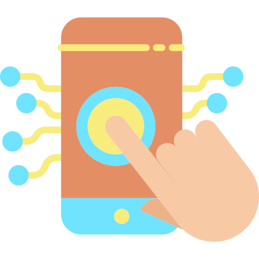 Touch screen icon