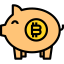 Piggy bank icon 64x64