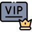 Vip card Symbol 64x64