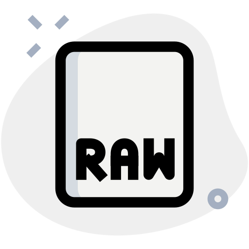 Raw format icon