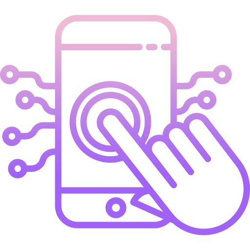 Touch screen icon