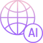 Artificial intelligence icon 64x64