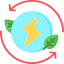 Renewable energy icon 64x64