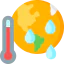 Global warming icon 64x64