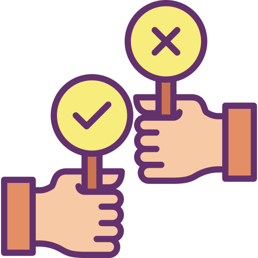 Decision making icon