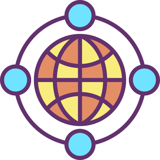 Global network icon