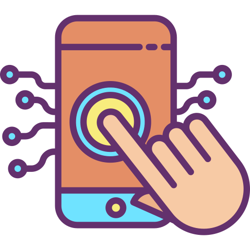 Touch screen icon