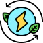 Renewable energy icon 64x64